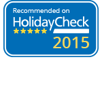 Recommended on HolidayCheck