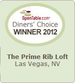 Diner's Choice - Prime Rib Loft