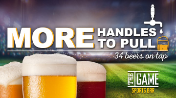 34 Beers On Tap!