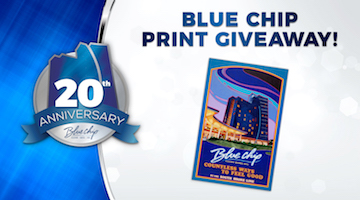 20th Anniversary Blue Chip Print Giveaway