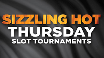 $20,000* Slot Tournaments