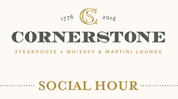 Whiskey & Martini Lounge Social Hour