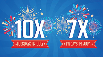 Point Multiplier in July