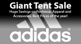 Adidas Clearance Tent Sale