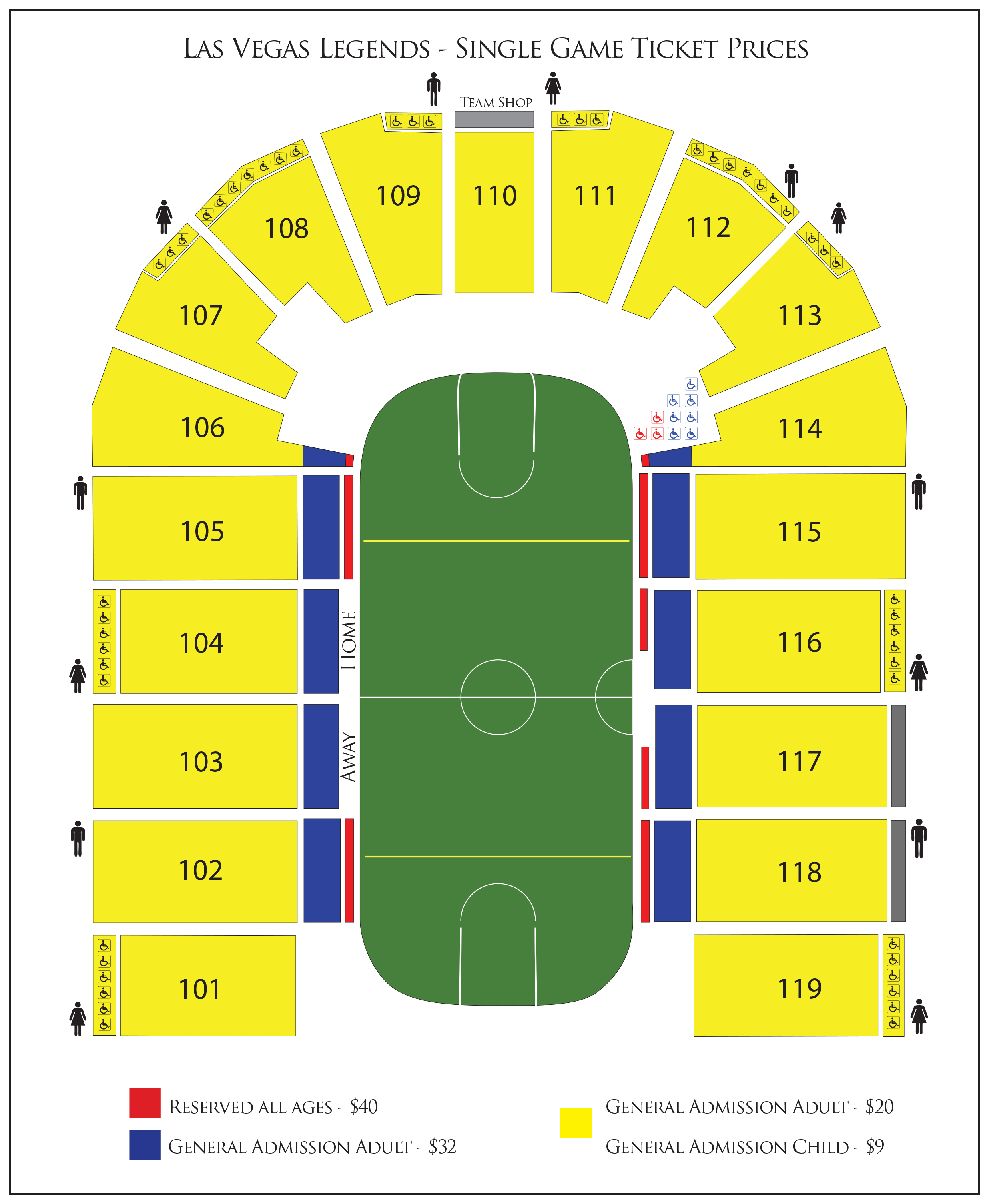 Orleans Hotel Las Vegas Arena Seating Chart