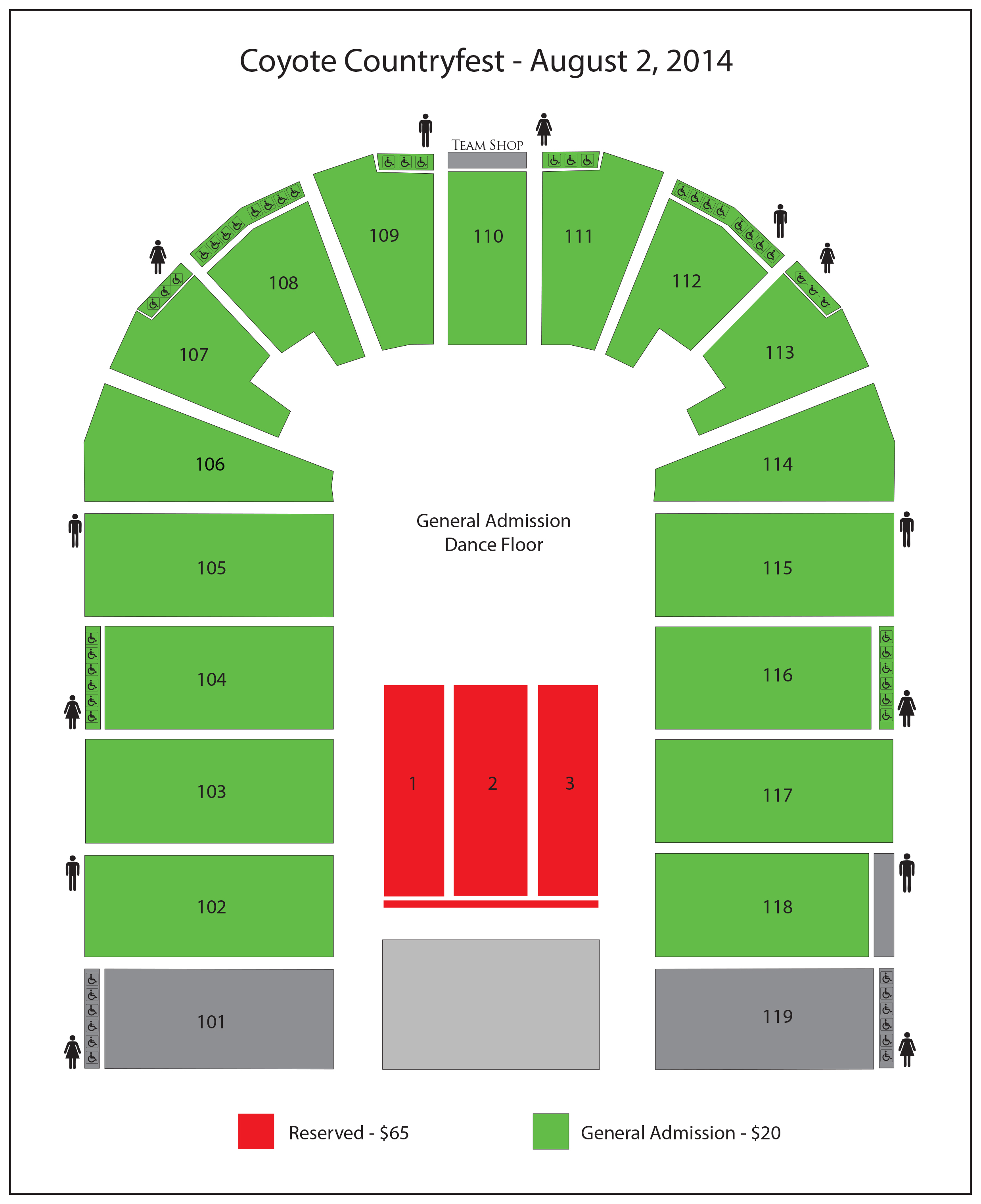 Arizona Coyotes Seating Chart With Seat Numbers