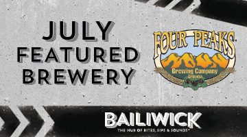 Featured Sips This July on Bailiwick's Taps - Four Peaks