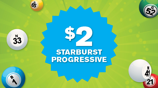 $2 Starburst Bingo Progressive