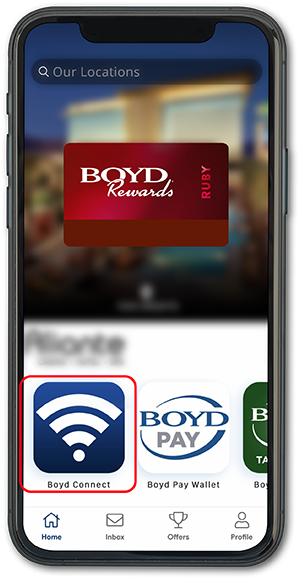 Screenshot of Boyd Connect