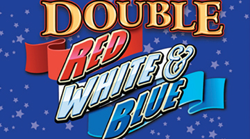 Double Dollar Red, White and Blue