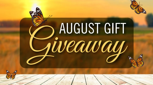 August Gifts Giveaways