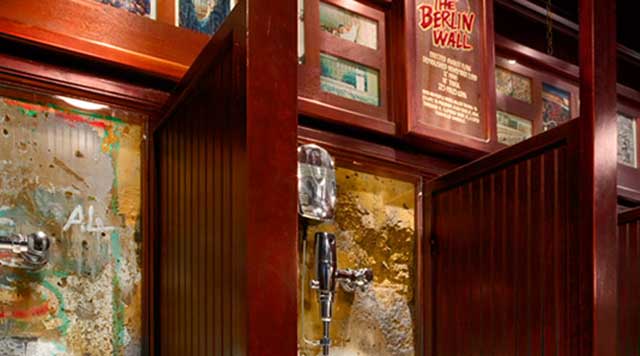 Berlin Wall at Main Street Station