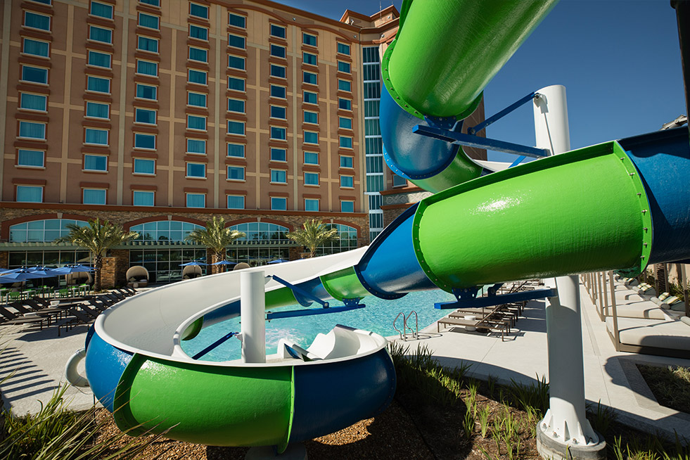 Aquatic Center in Vinton, LA Delta Downs Hotel