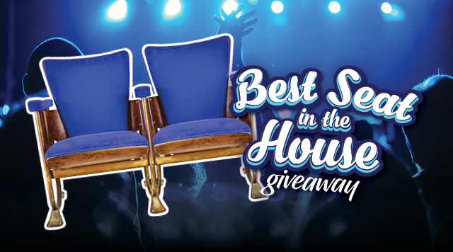 Best Seat in the House Giveaway