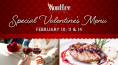 Woodfire Grille Special Valentine's Menu