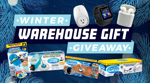 Winter Warehouse Gift Giveaway