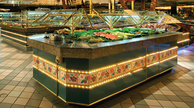 Paradise Buffet Cafe In Las Vegas Fremont Hotel Casino