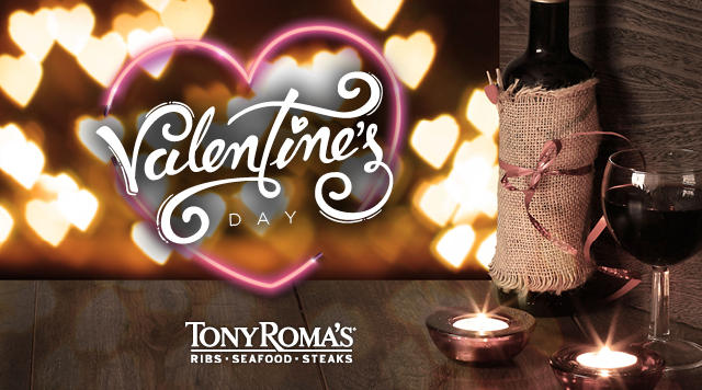 Tony Roma's Valentines Day Special