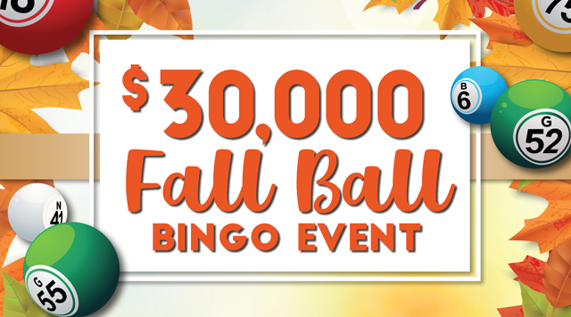 $30k Fall Ball Bingo Event