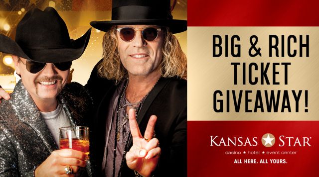Enter Here for Big & Rich Ticket Giveaway