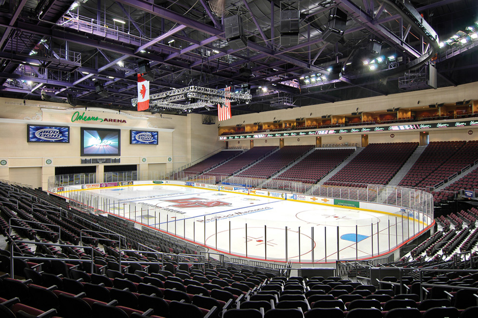 Orleans Arena Seating Chart Curling