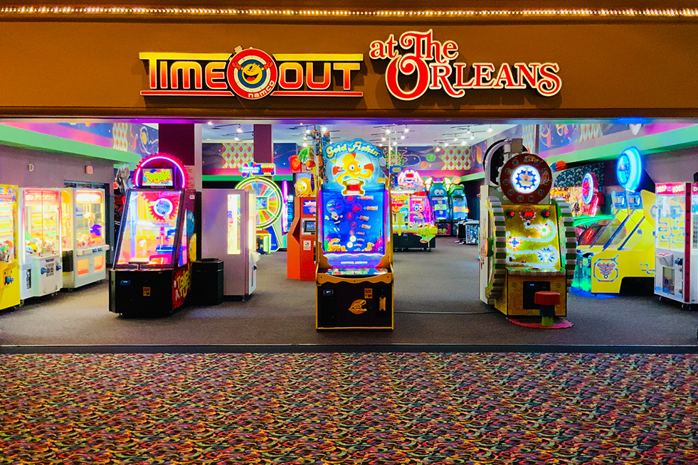 Time Out Arcade in Las Vegas, NV The Orleans Orleans