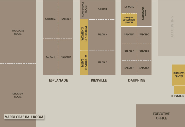 Floor Layout Orleans Hotel Casino