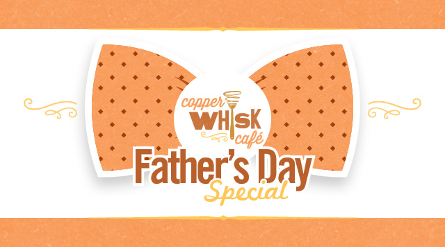 Copper Whisk Father's Day Special $22.99