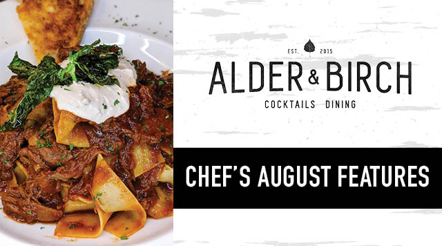 Chef's August Features