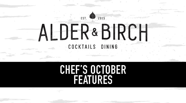 Chef's October Features