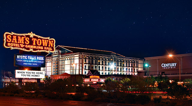 Sam's Town Hotel Casino Las Vegas Nevada letterhead & envelope 