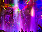Mystic Falls Indoor Park: Light Show