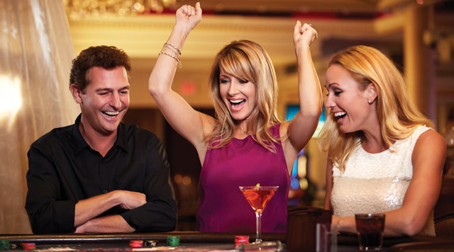 into casino