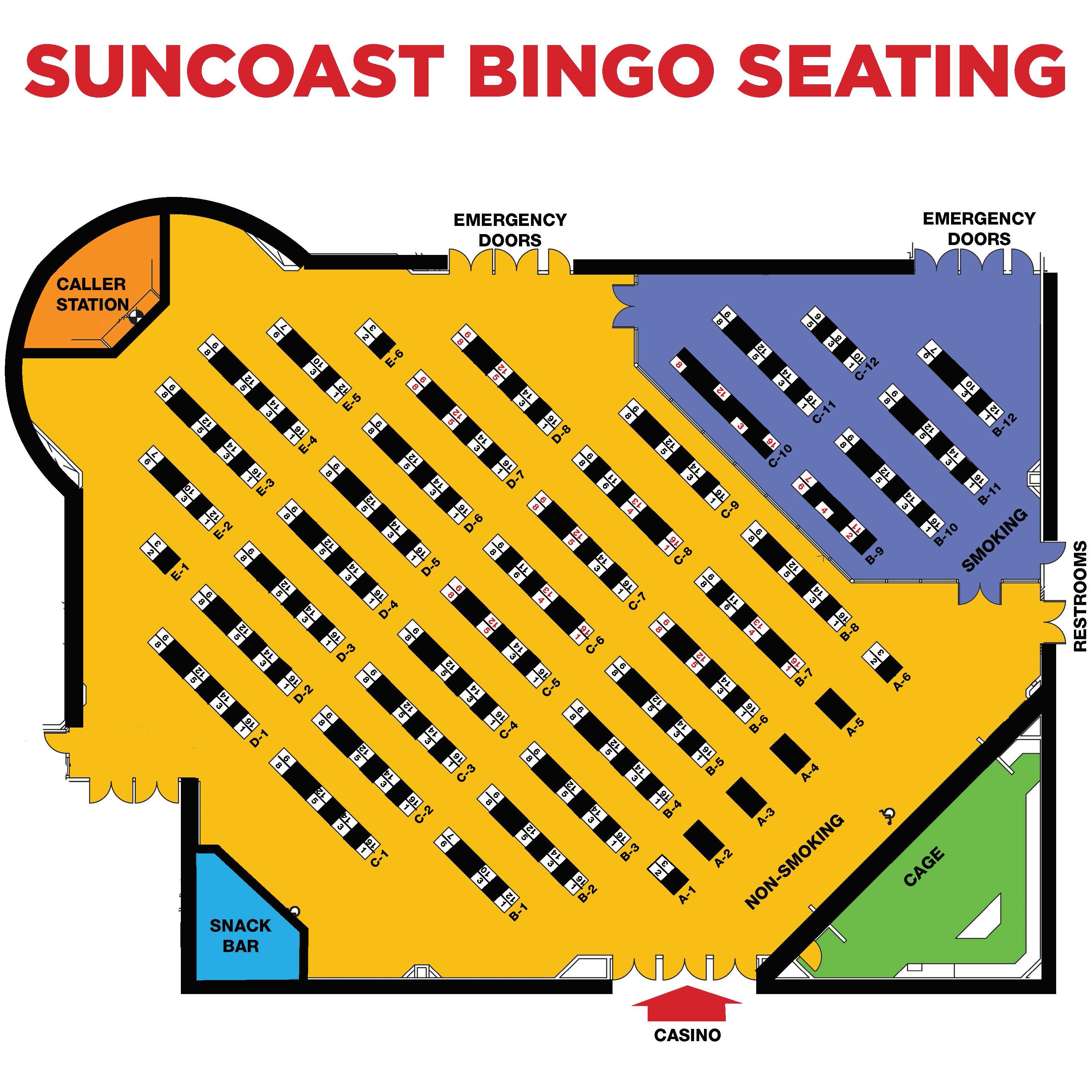 Suncoast Bingo Today