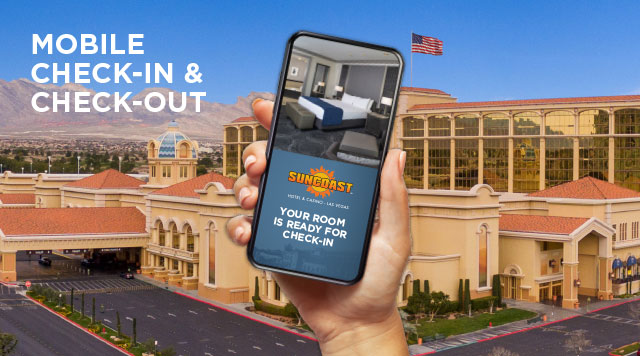 Suncoast Hotel & Casino Las Vegas Nevada vintage brochure 