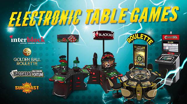 New Electronic Table Games